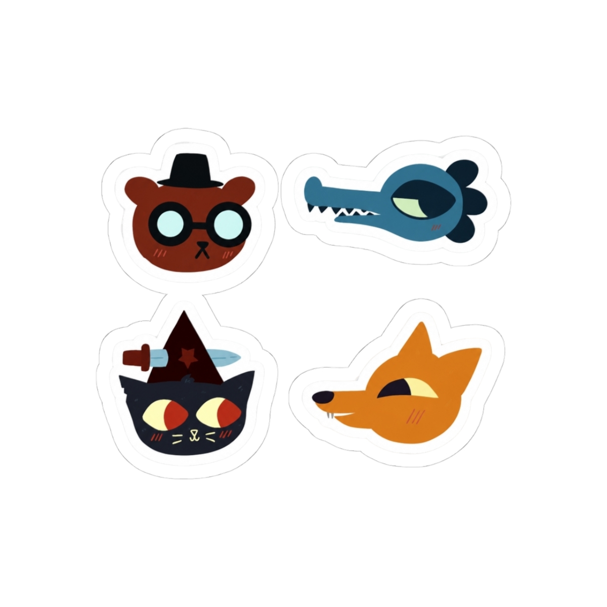 angus, mae, gregg & bea night in the woods nitw - Official Creator merchandise