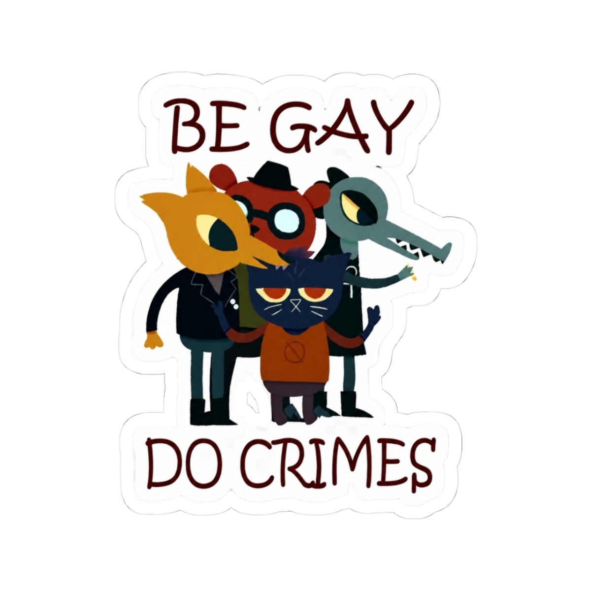 night in thhe woods be gay do crimes nitw | Night in the Woods - Official Creator merchandise