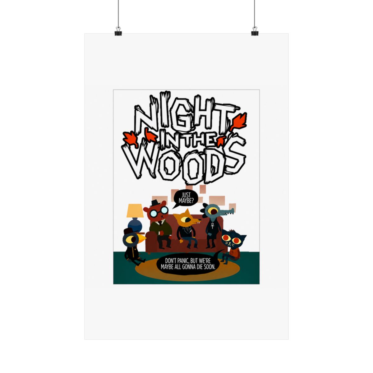 Night In The Woods Crimes Videogame Living Room Scene - Official Creator merchandise