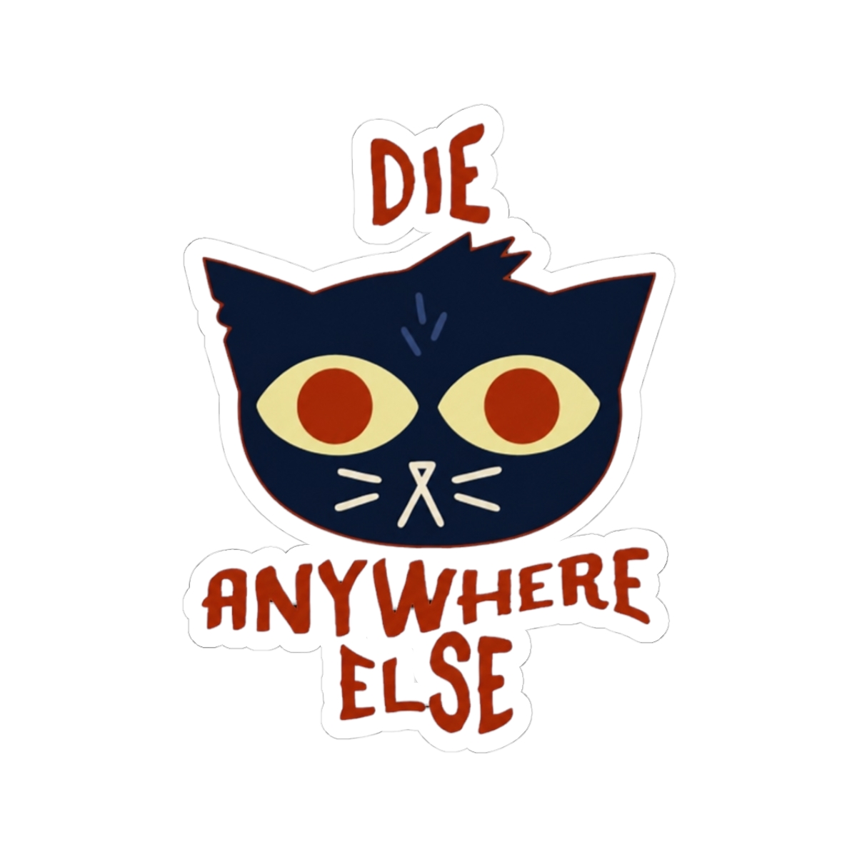 Night in the Woods - die anywhere else Sticker - Official stickers merchandise