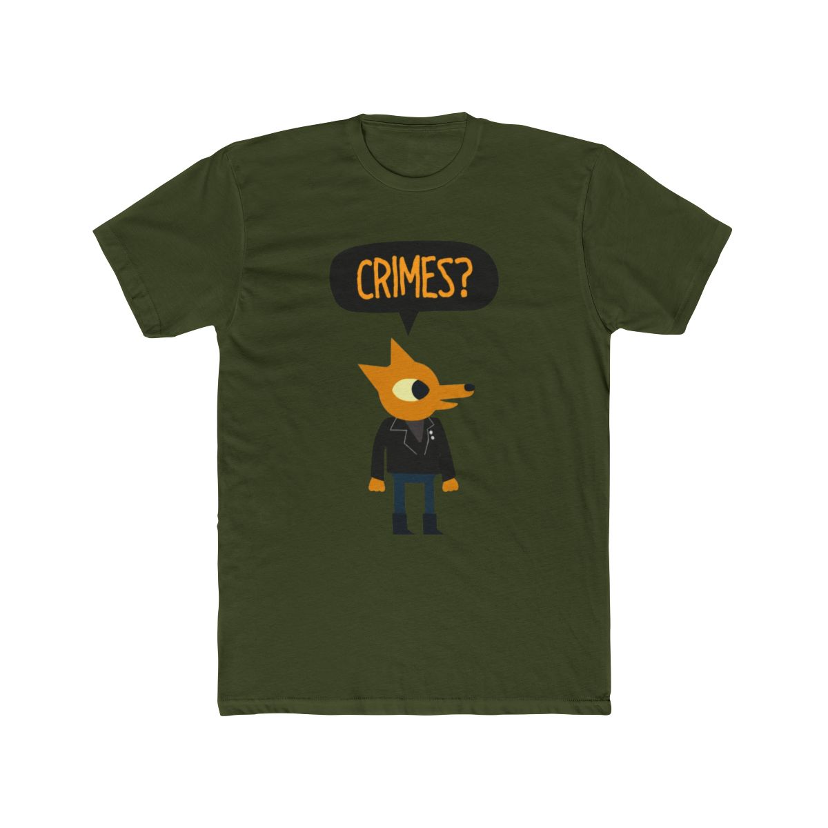 Night In The Woods - “Crimes?” Gregg Quote - alternate angle 5, merchandise