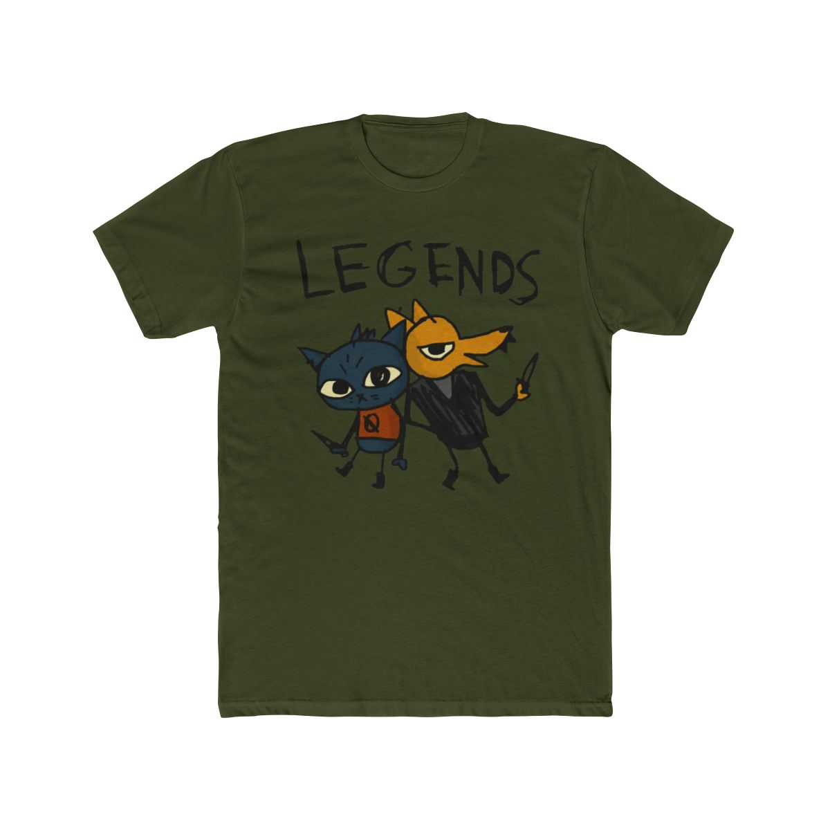 night in the woods maes drawing legends gregg - alternate angle 5, merchandise