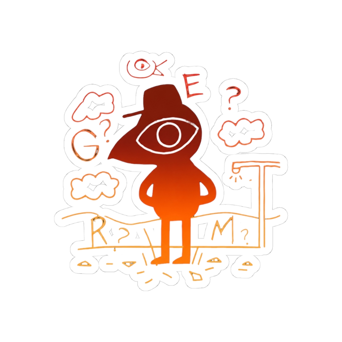 Night In The Woods Germ Sticker - Official stickers merchandise