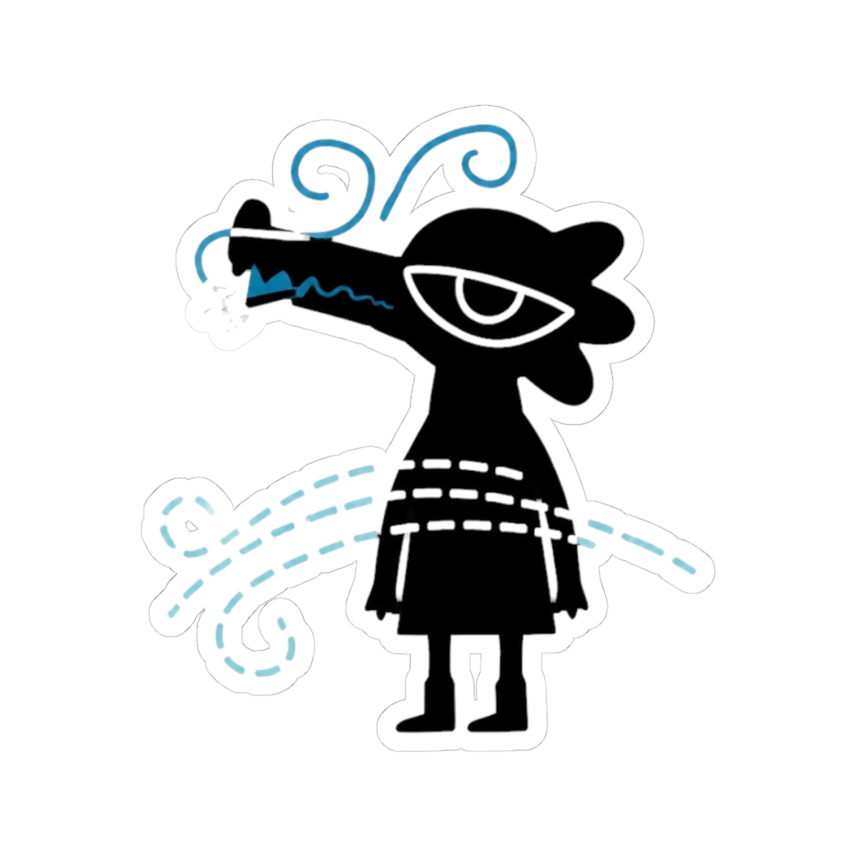 Night In The Woods Bea Sticker - Official stickers merchandise