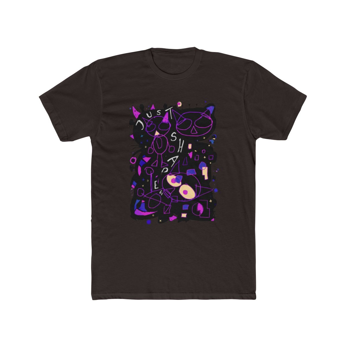 NIght In The Woods Shapes T Shirt - alternate angle 2, merchandise