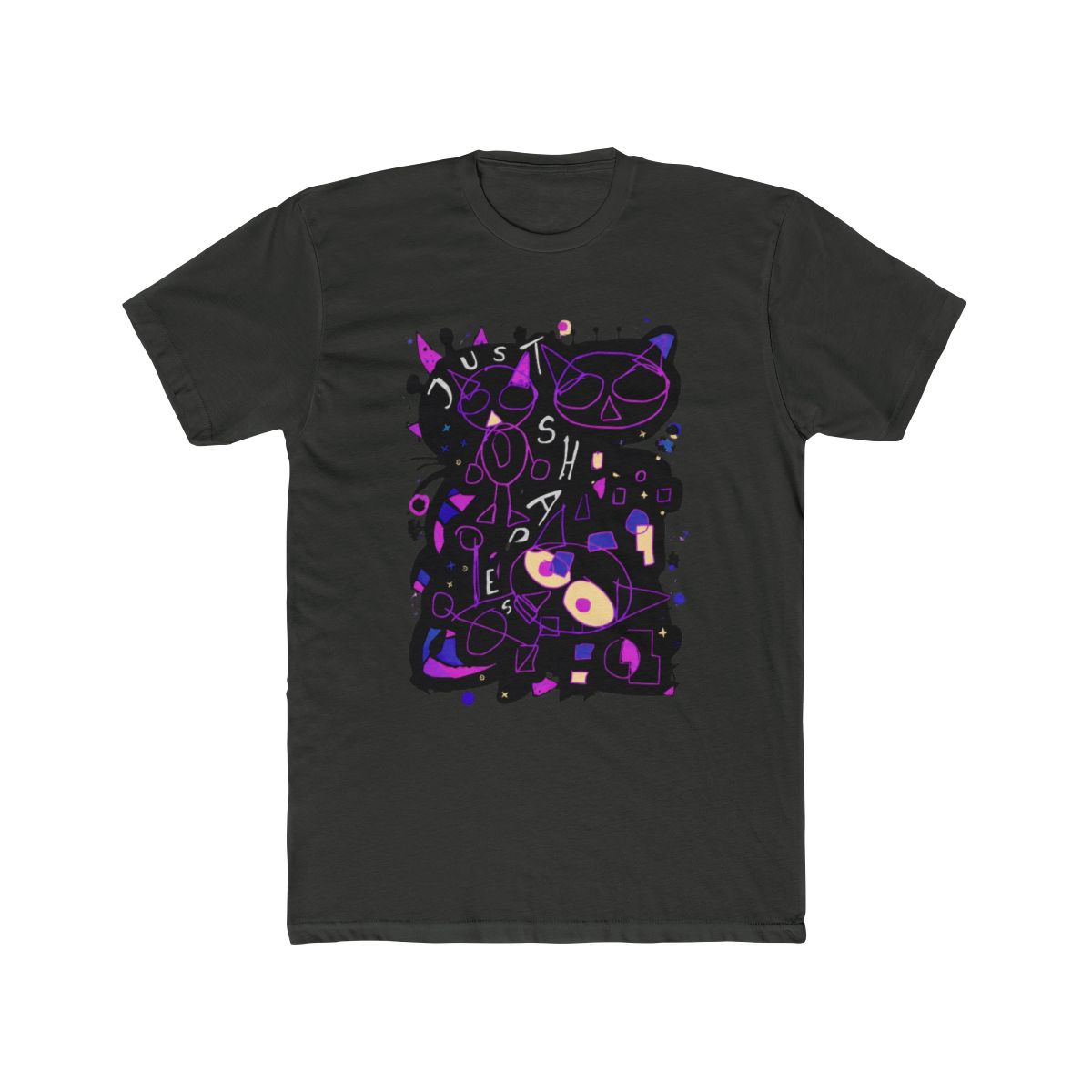 NIght In The Woods Shapes T Shirt - alternate angle 5, merchandise