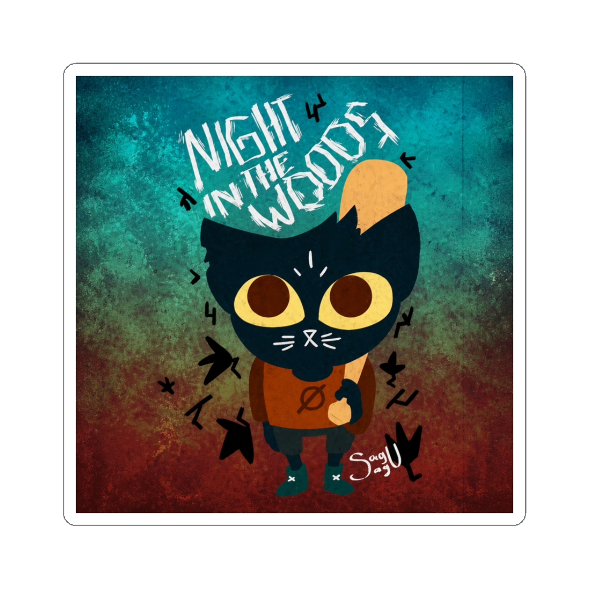 MAE BOROWSKI Sticker | Night in the Woods - Official stickers merchandise