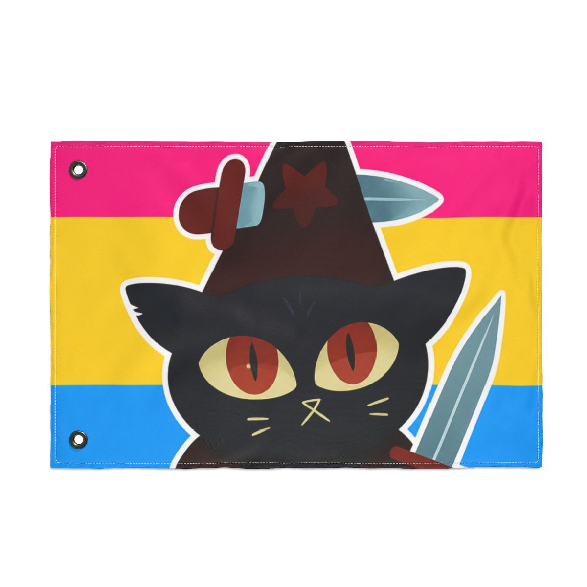 mae borowski night in the woods witchdagger pansexual pride flag