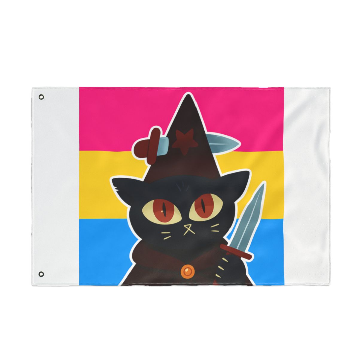 mae borowski night in the woods witchdagger pansexual pride flag - alternate angle 2, merchandise