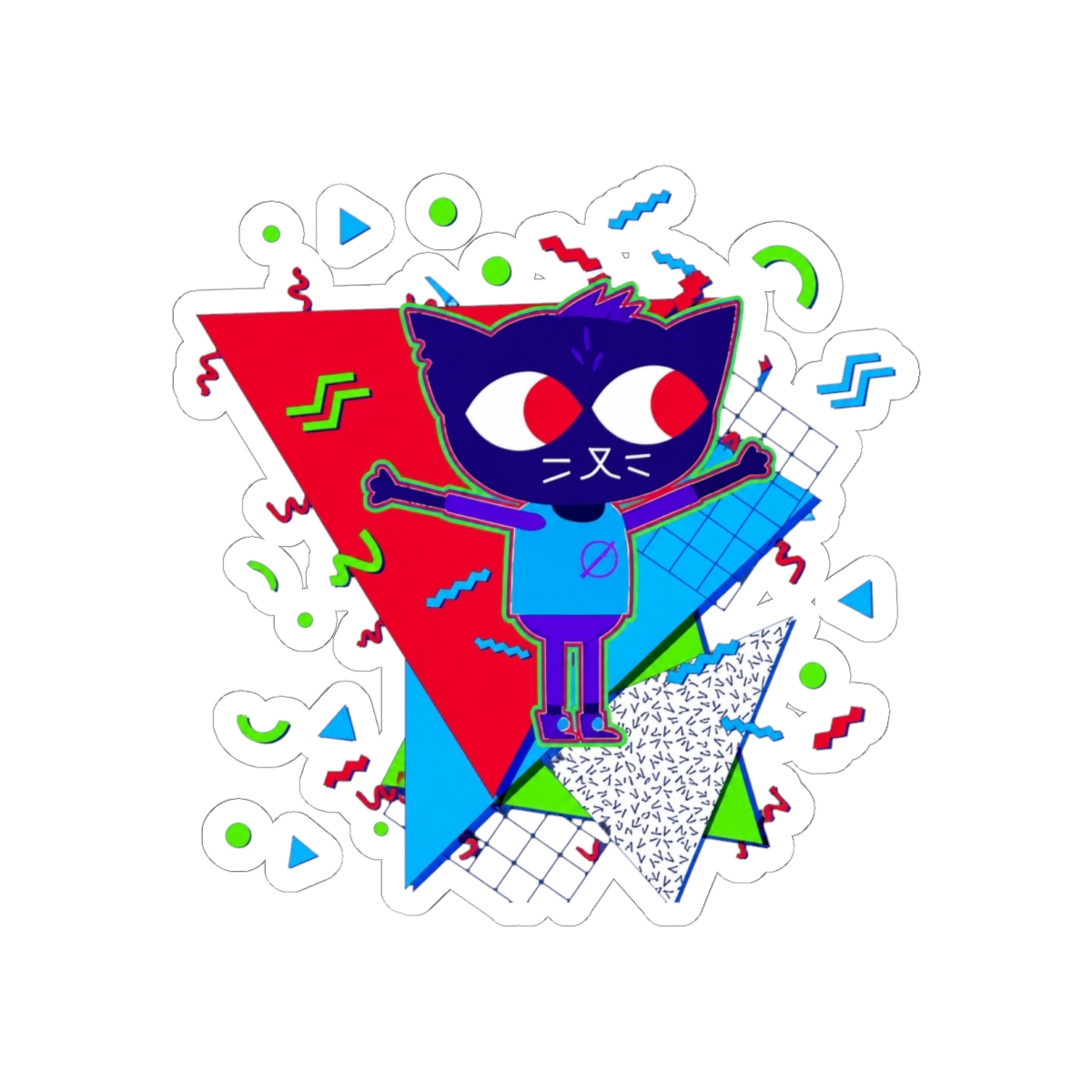 Mae | Night in the Woods | 90s Design — official Night in the Woods Stickers