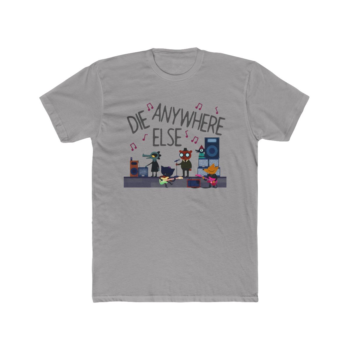 NITW - Die Anywhere Else T Shirt | Night in the Woods - alternate angle 2, merchandise