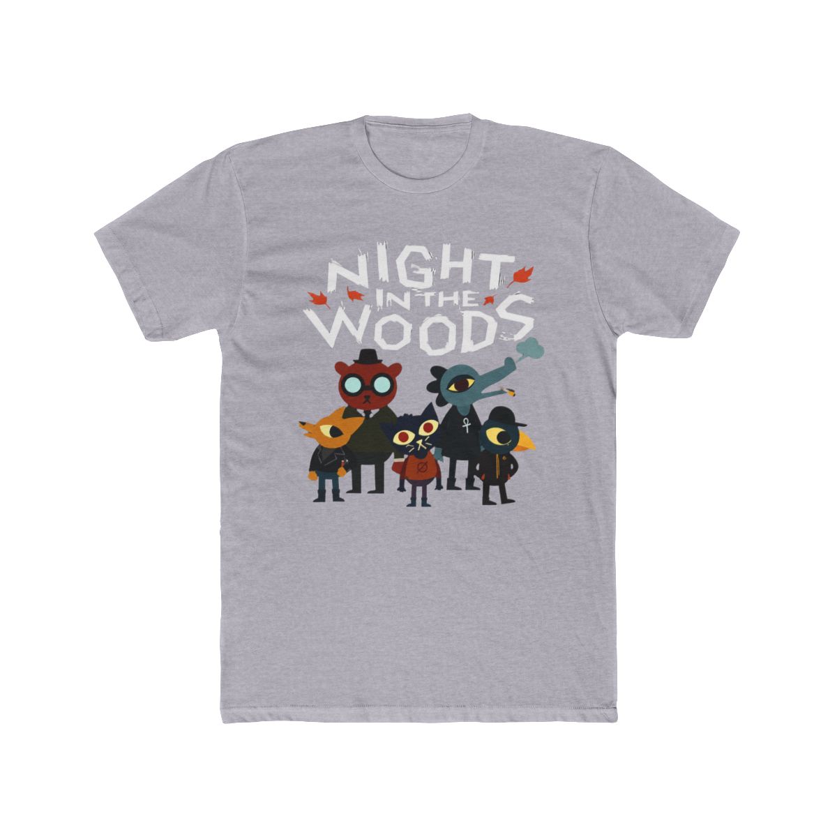 Limited New Night in the Woods Single Player Adventure Game Logo T Shirt S-4XL