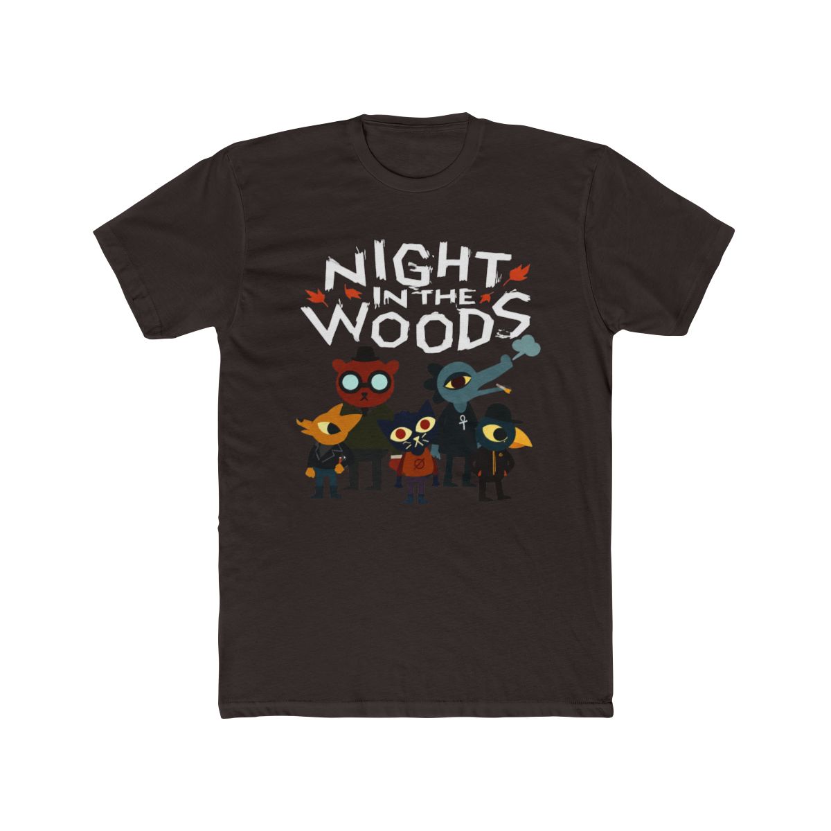 Limited New Night in the Woods Single Player Adventure Game Logo T Shirt S-4XL - alternate angle 2, merchandise