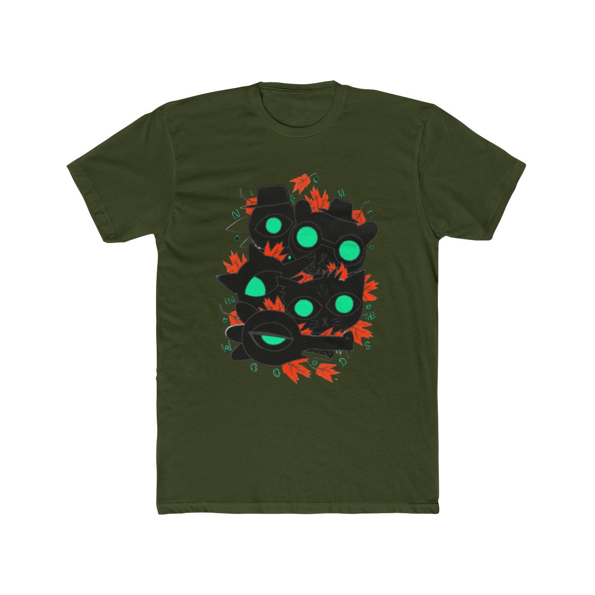 NITW Group Leaves Shirt | Night in the Woods - alternate angle 4, merchandise