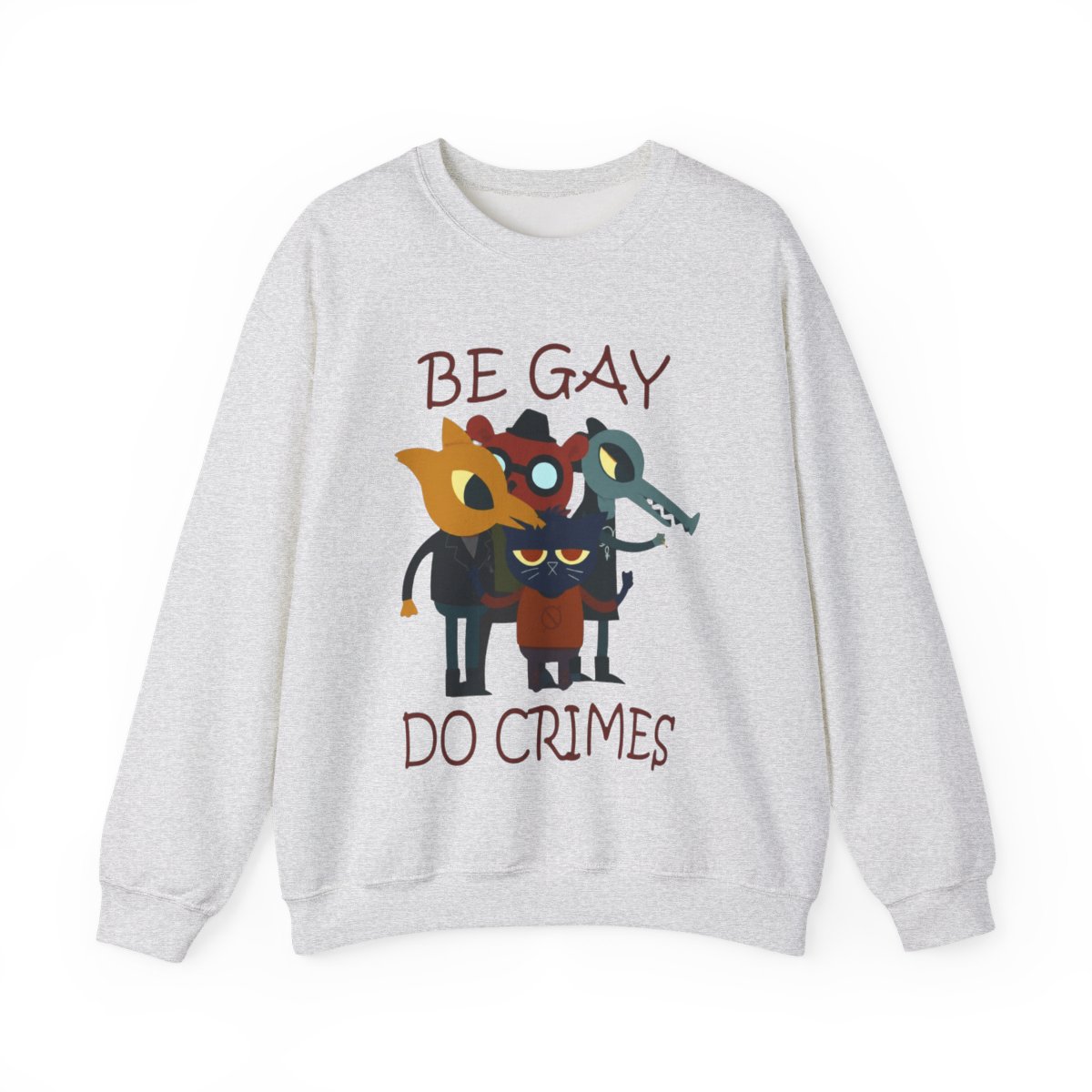 Night In Thhe Woods Be Gay Do Crimes T-Shirts | Night in the Woods - alternate angle 2, merchandise