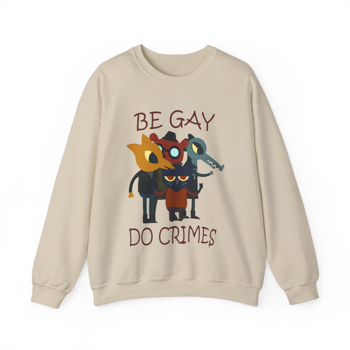 Night In Thhe Woods Be Gay Do Crimes T-Shirts | Night in the Woods - alternate angle 4, merchandise