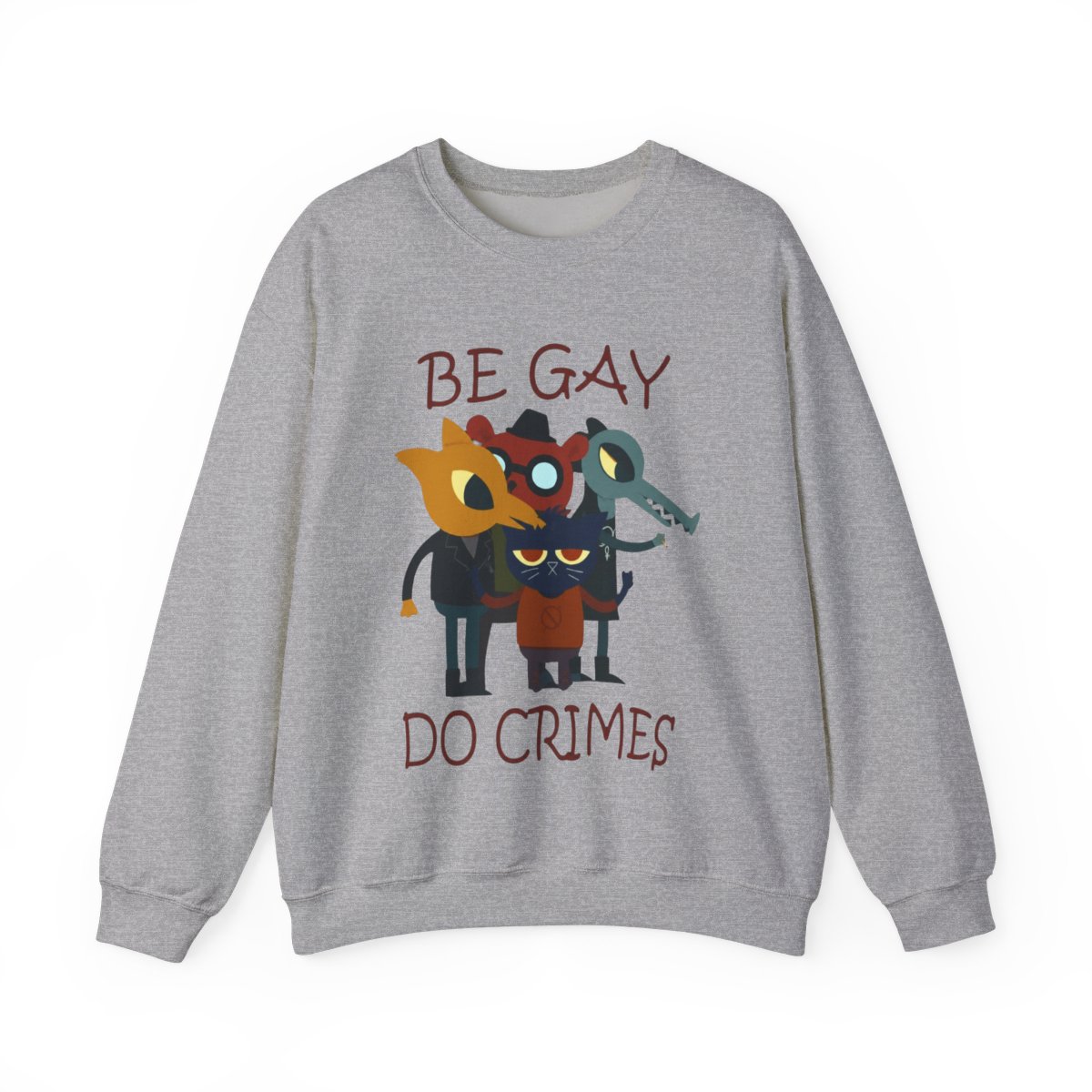 Night In Thhe Woods Be Gay Do Crimes T-Shirts | Night in the Woods - alternate angle 5, merchandise