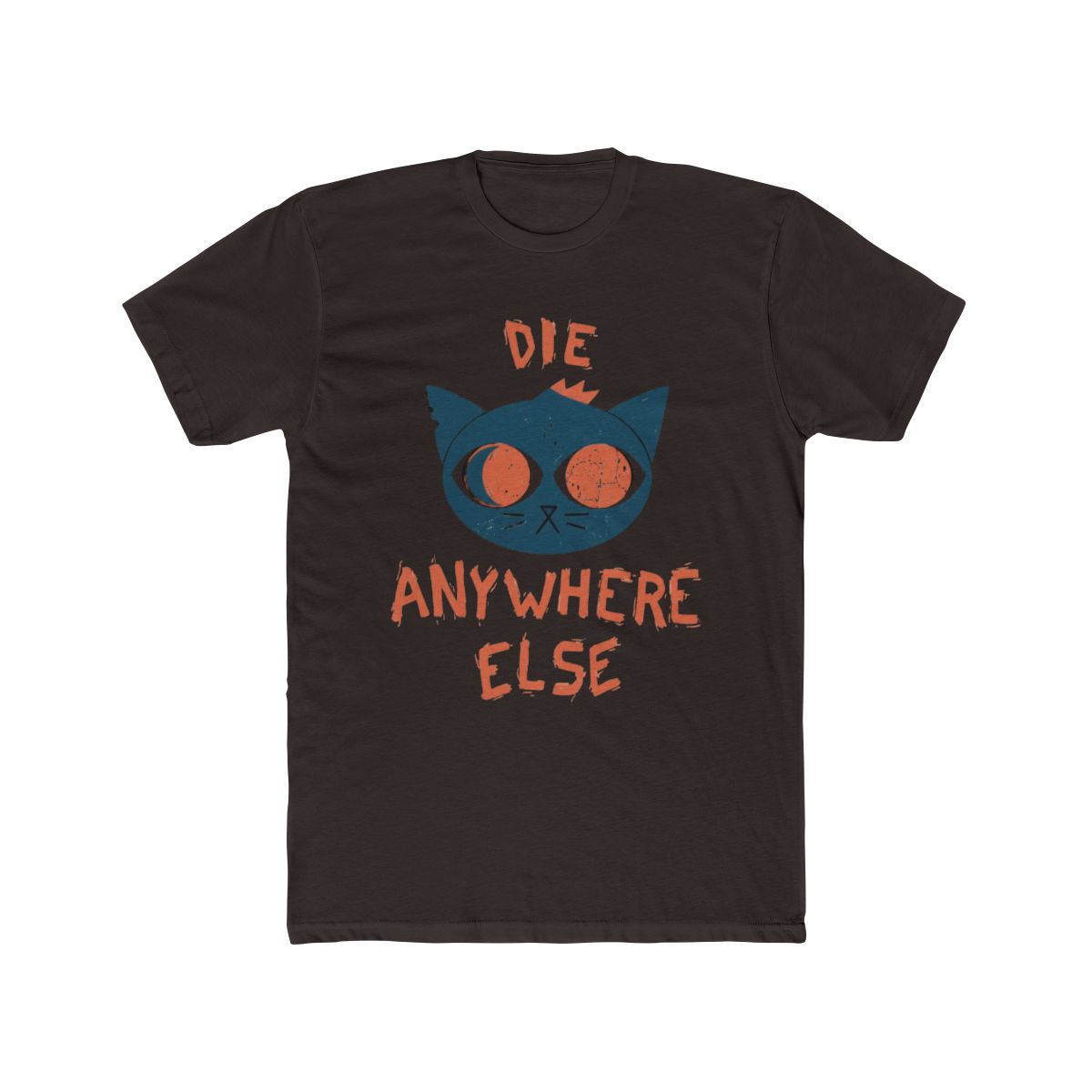 Night In The Woods Mae Bea Black Tees Shirt Clothing crew neck Screen Printed T Shirt - alternate angle 2, merchandise