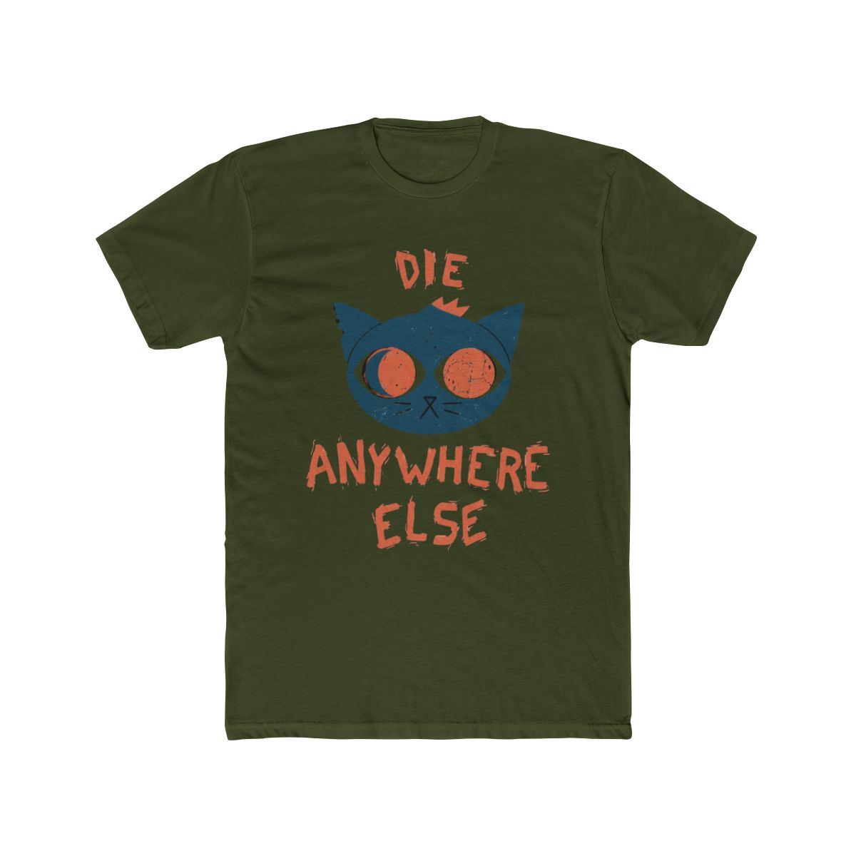 Night In The Woods Mae Bea Black Tees Shirt Clothing crew neck Screen Printed T Shirt - alternate angle 4, merchandise