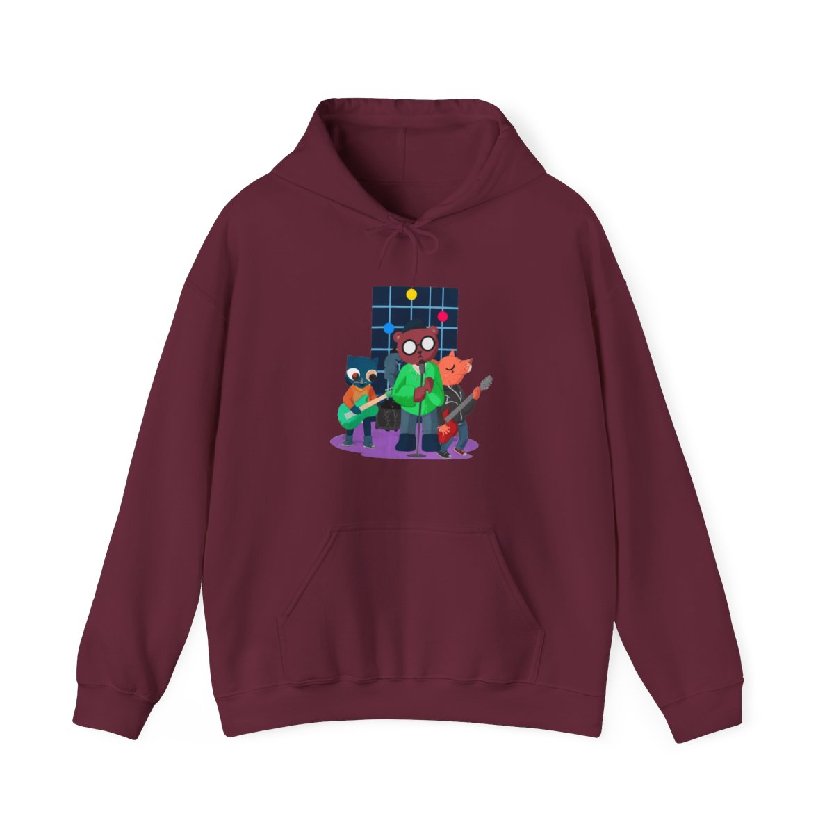 Hot Game Night In The Woods Main Characters Hoodie - alternate angle 3, merchandise