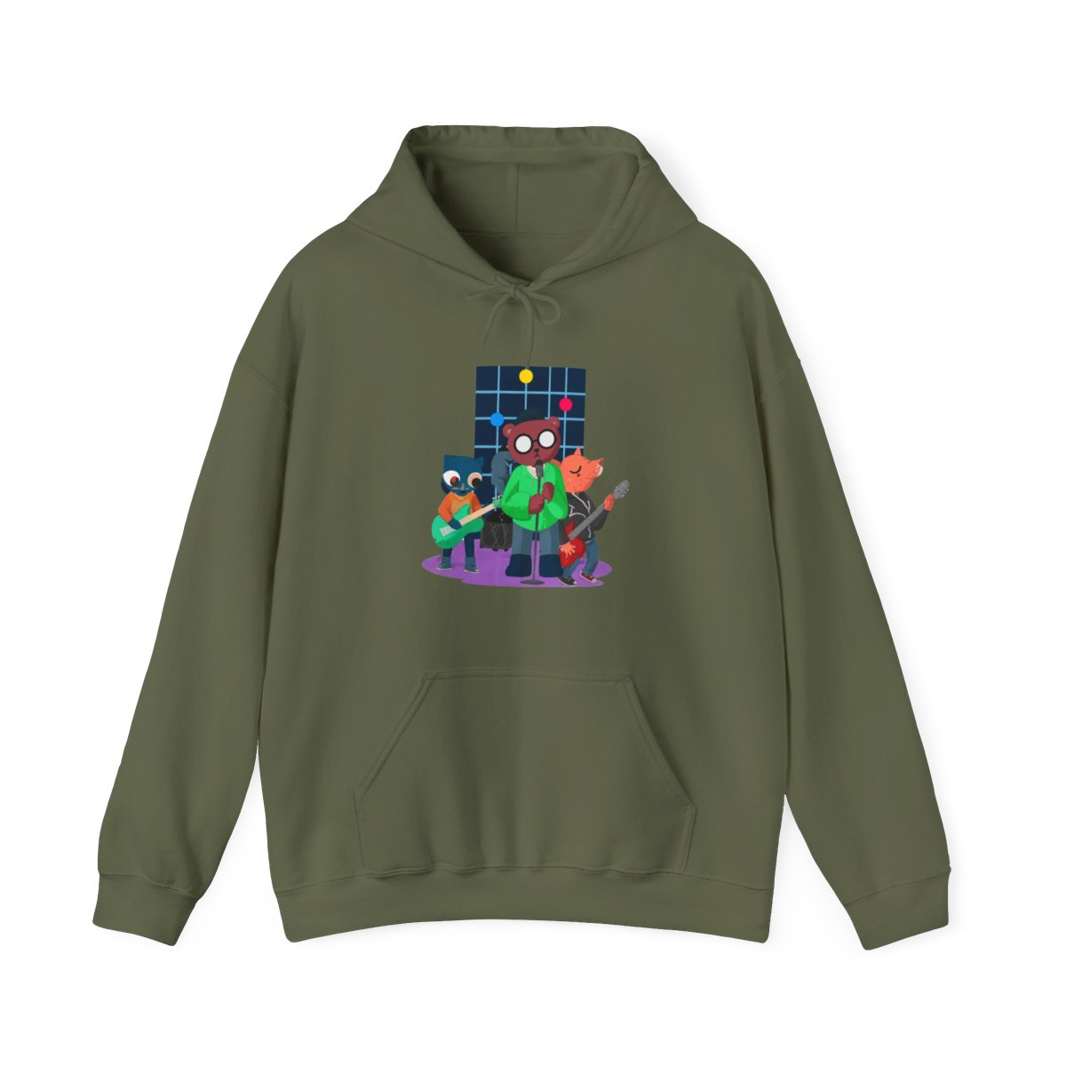 Hot Game Night In The Woods Main Characters Hoodie - alternate angle 4, merchandise