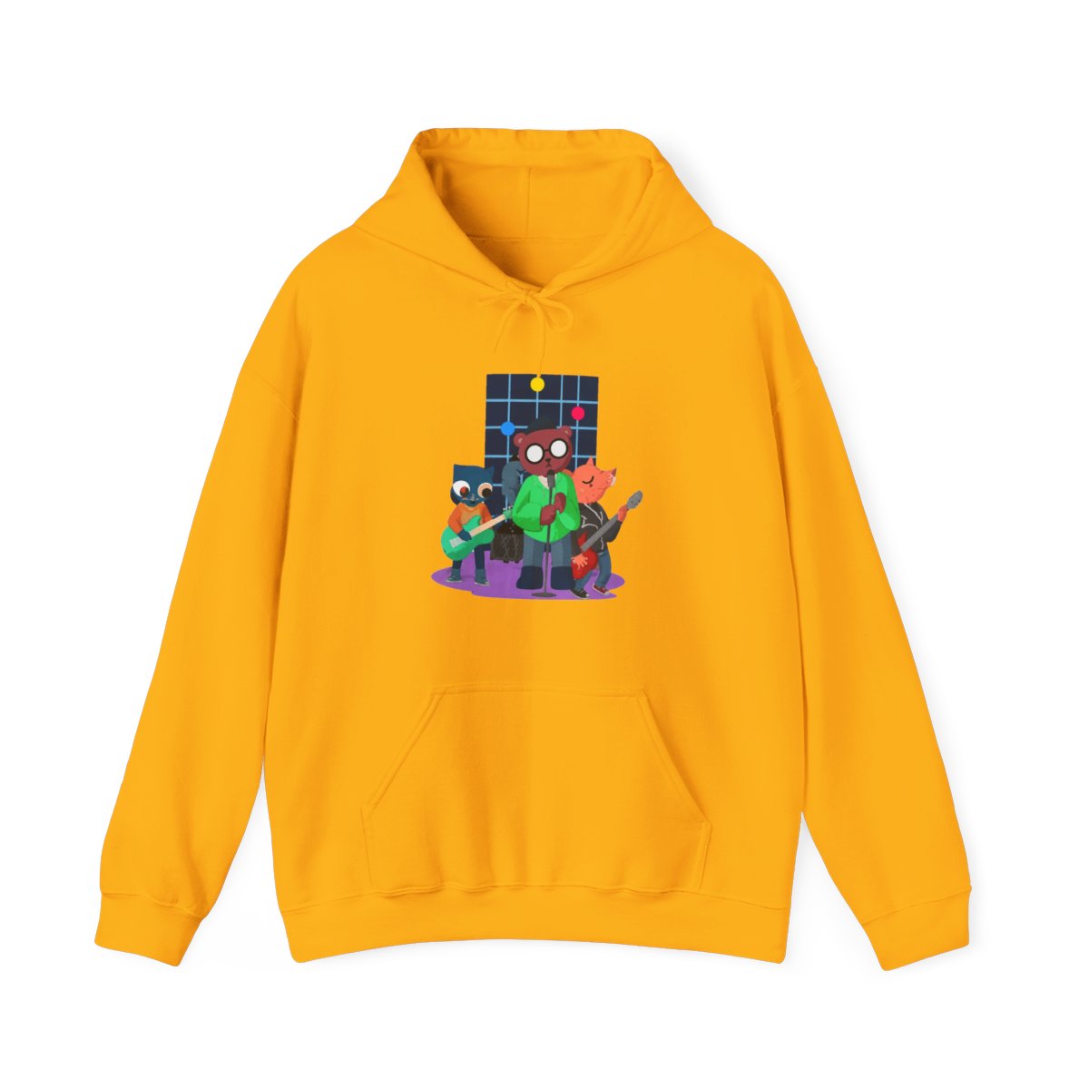 Hot Game Night In The Woods Main Characters Hoodie - alternate angle 2, merchandise