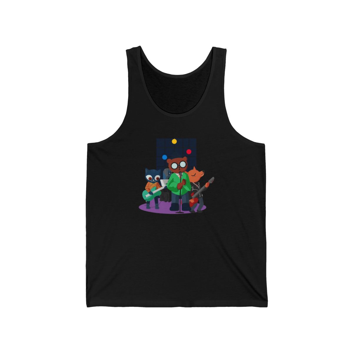 Hot Game Night In The Woods Main Characters Tank Top - alternate angle 3, merchandise