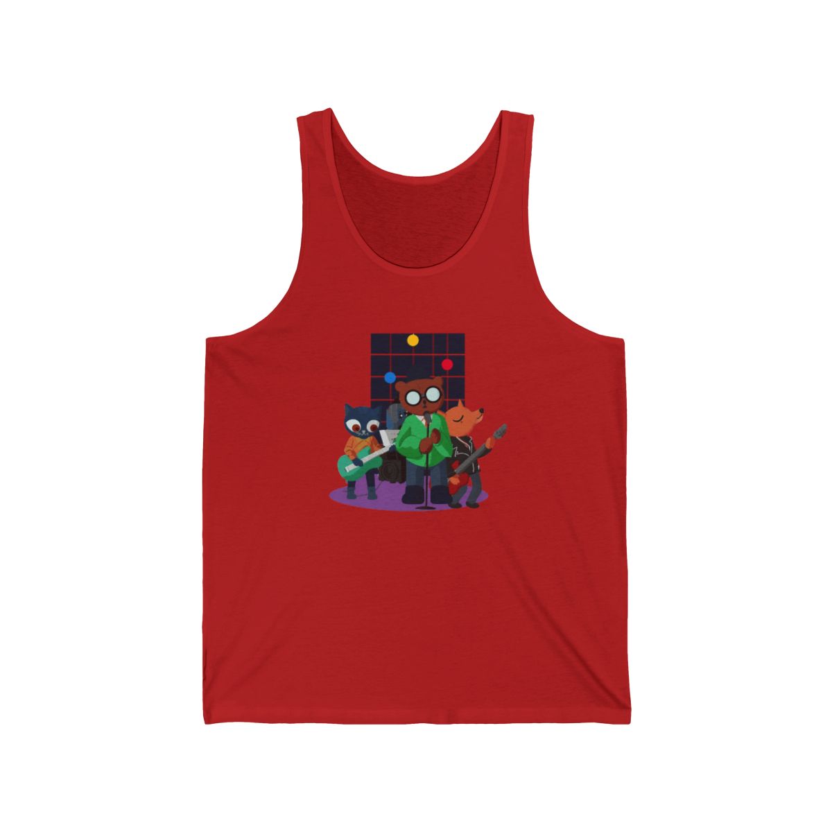 Hot Game Night In The Woods Main Characters Tank Top - Official tank-tops merchandise