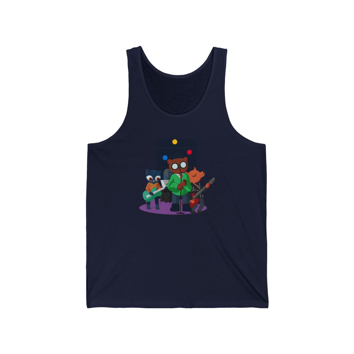 Hot Game Night In The Woods Main Characters Tank Top - alternate angle 4, merchandise