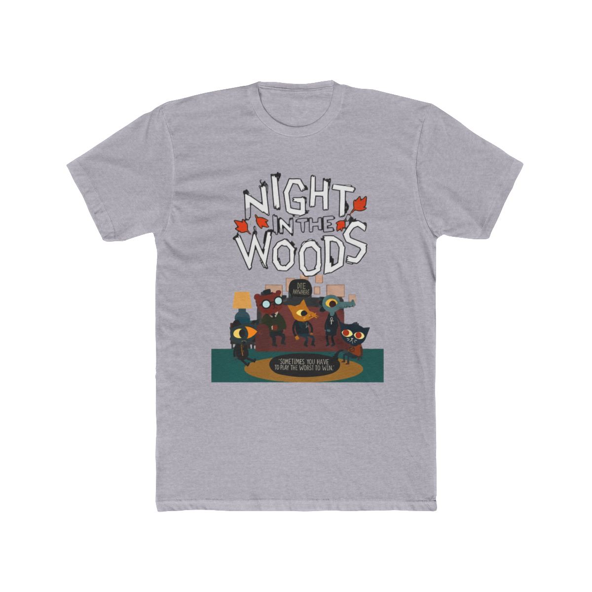 Night In The Woods Crimes Videogame T Shirt
