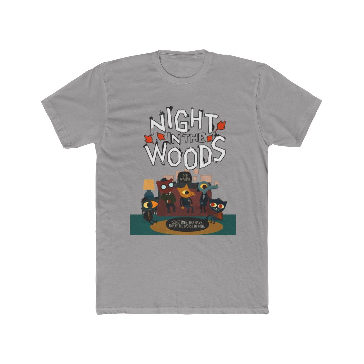 Night In The Woods Crimes Videogame T Shirt
