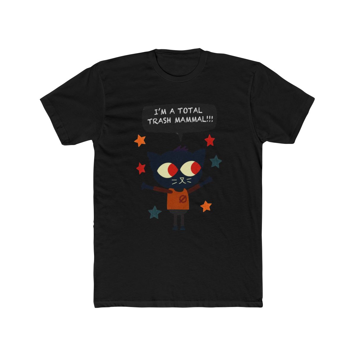 Mae Trash Mammal Night In The Woods T Shirt - alternate angle 3, merchandise