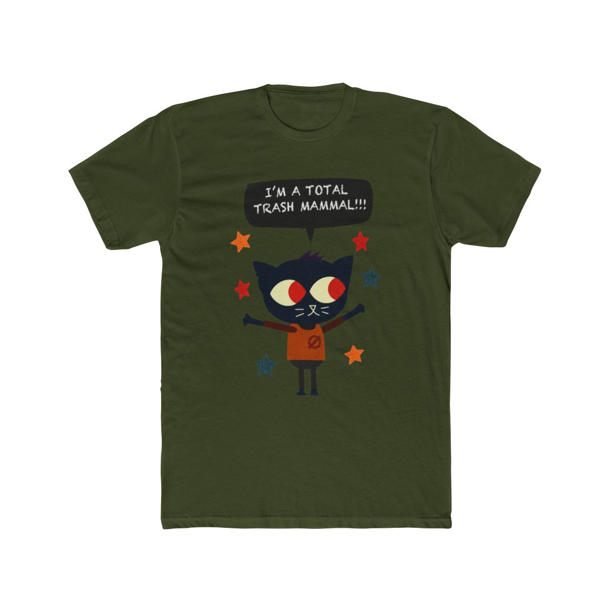 Mae Trash Mammal Night In The Woods T Shirt - alternate angle 5, merchandise