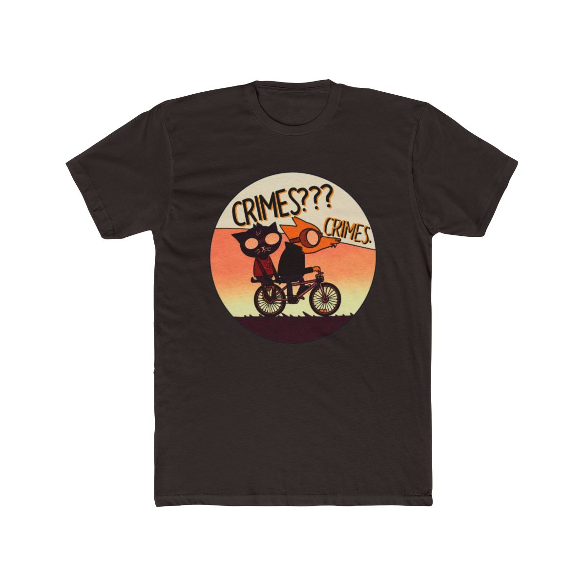 Night In The Woods Gregg And Mae Crimes T Shirt - alternate angle 2, merchandise