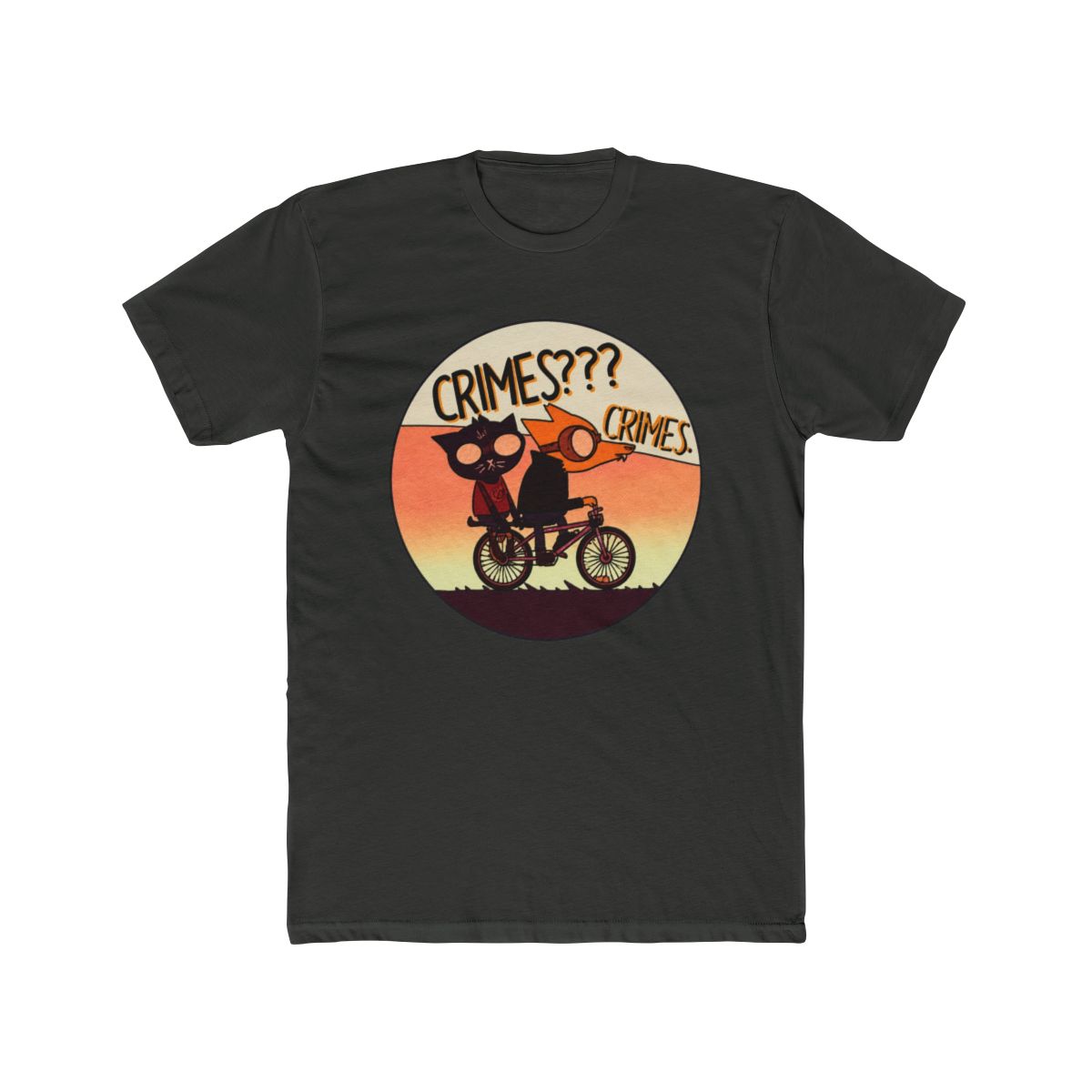 Night In The Woods Gregg And Mae Crimes T Shirt - alternate angle 5, merchandise