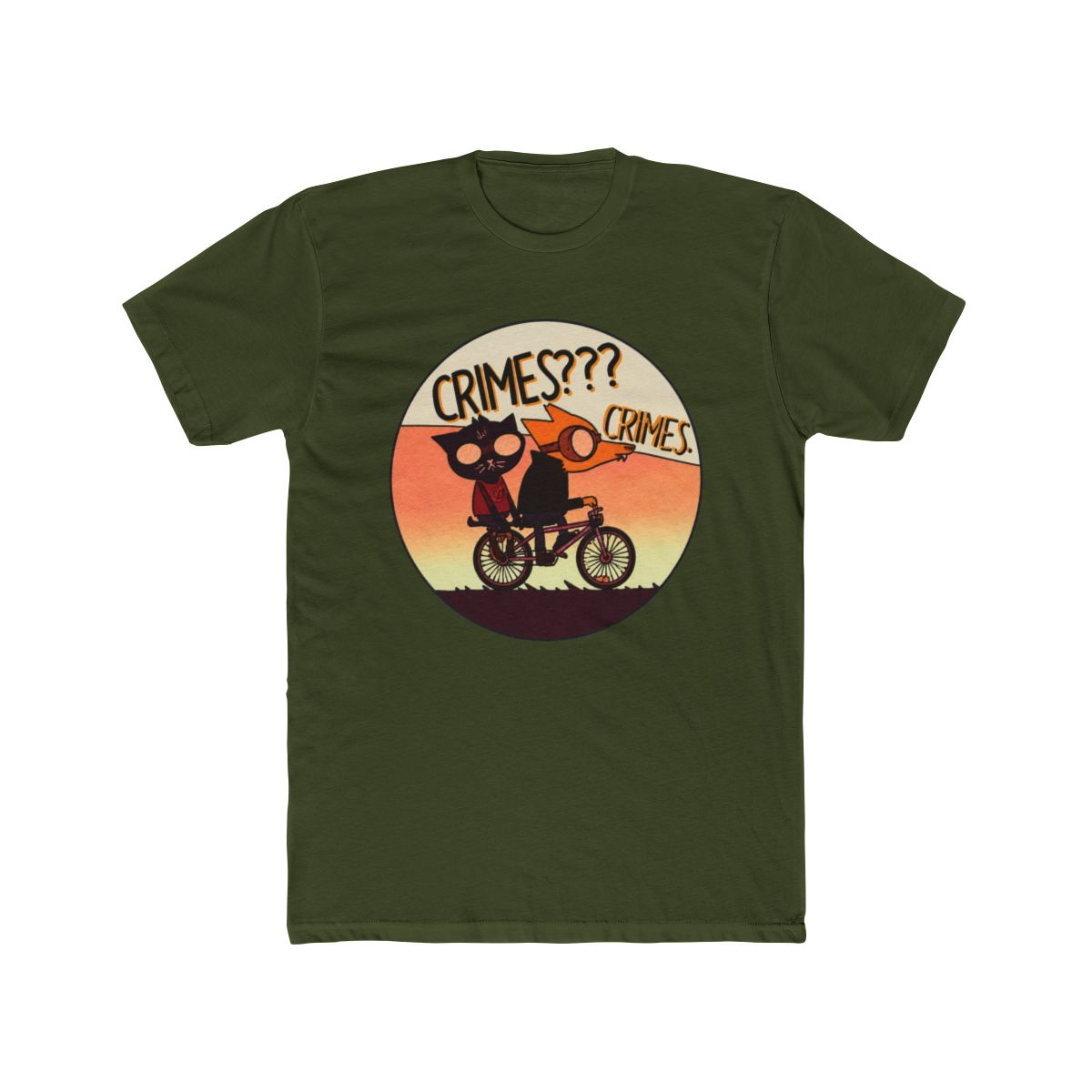 Night In The Woods Gregg And Mae Crimes T Shirt - alternate angle 4, merchandise
