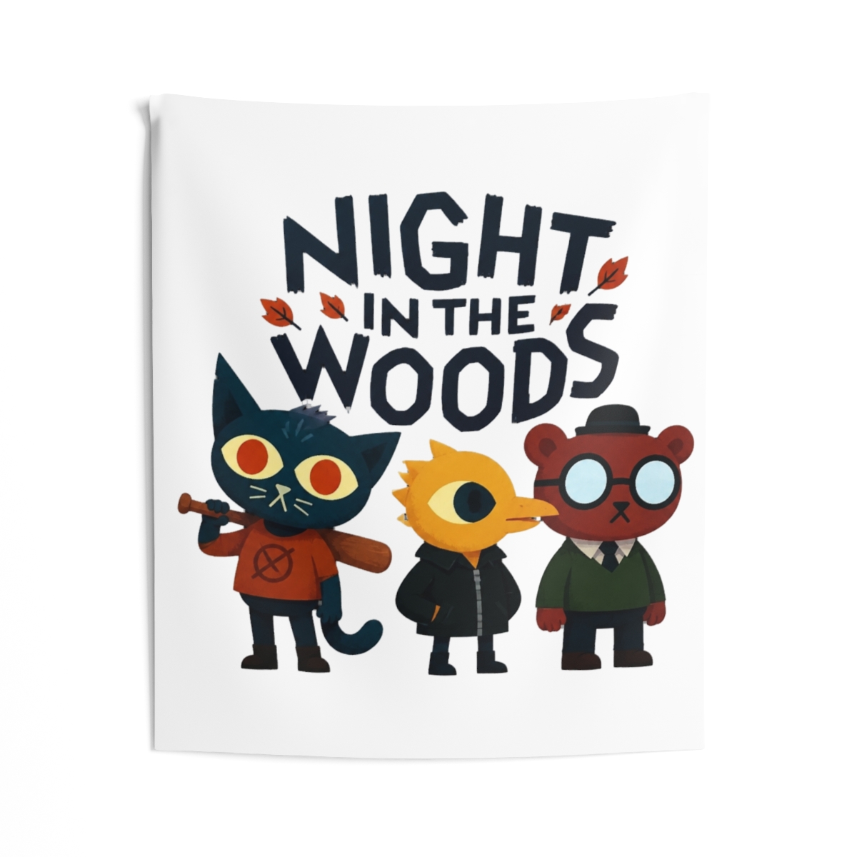 Night In The Woods All Characters Tapestry - alternate angle 1, merchandise