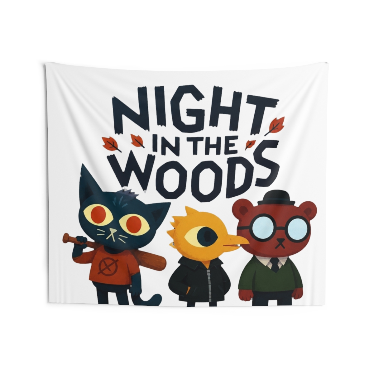 Night In The Woods All Characters Tapestry - alternate angle 4, merchandise