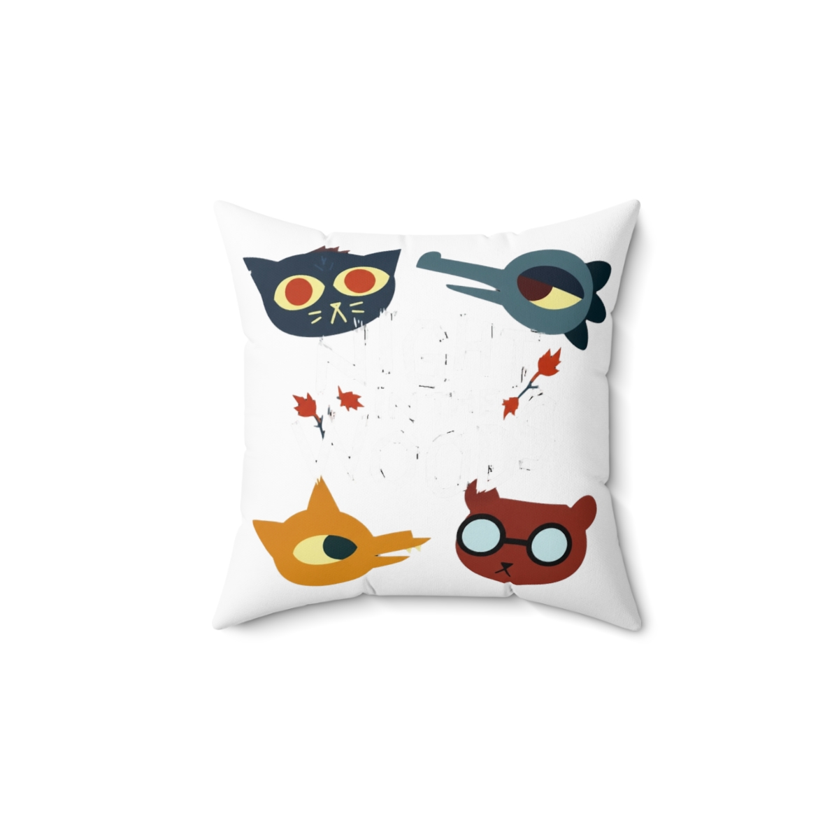 Night In The Woods All Characters Throw Pillow