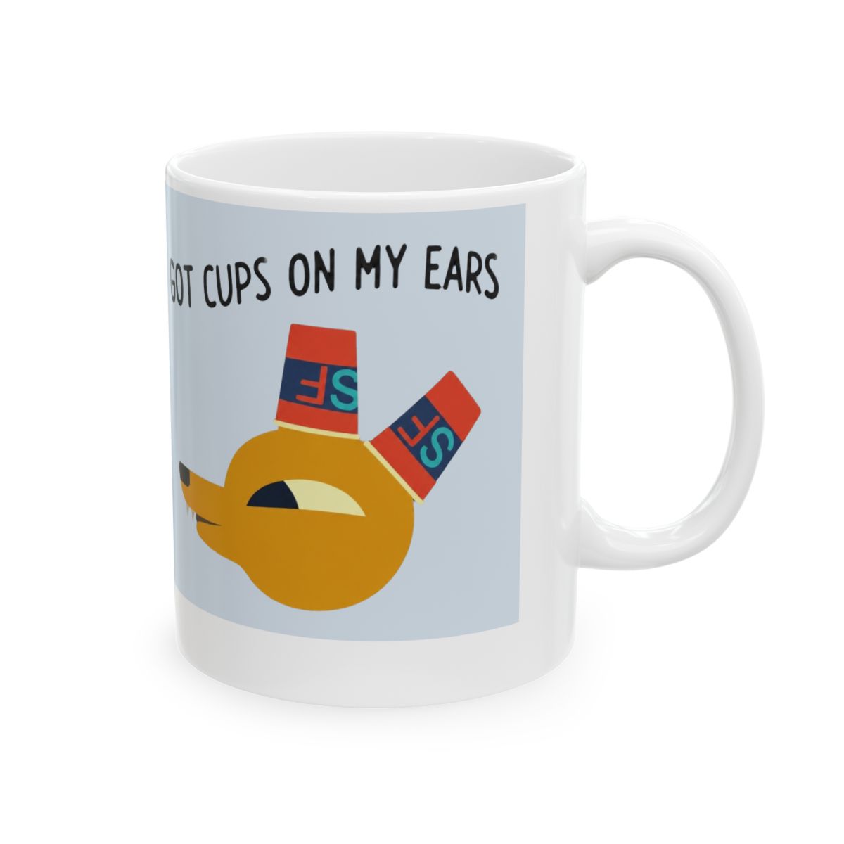Got Cups On My Ears Gregg Night In The Woods Mug
