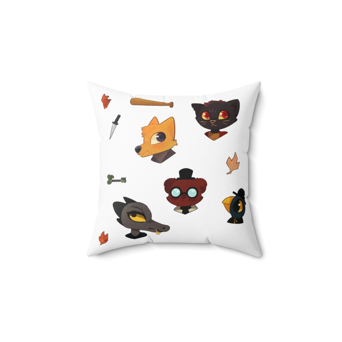 Night In The Woods Characters Stickers Throw Stickers