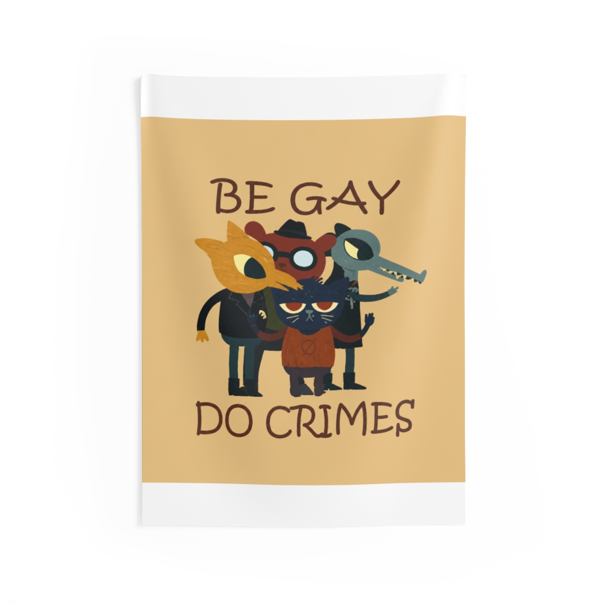 Night In Thhe Woods Be Gay Do Crimes Tapestry | Night in the Woods