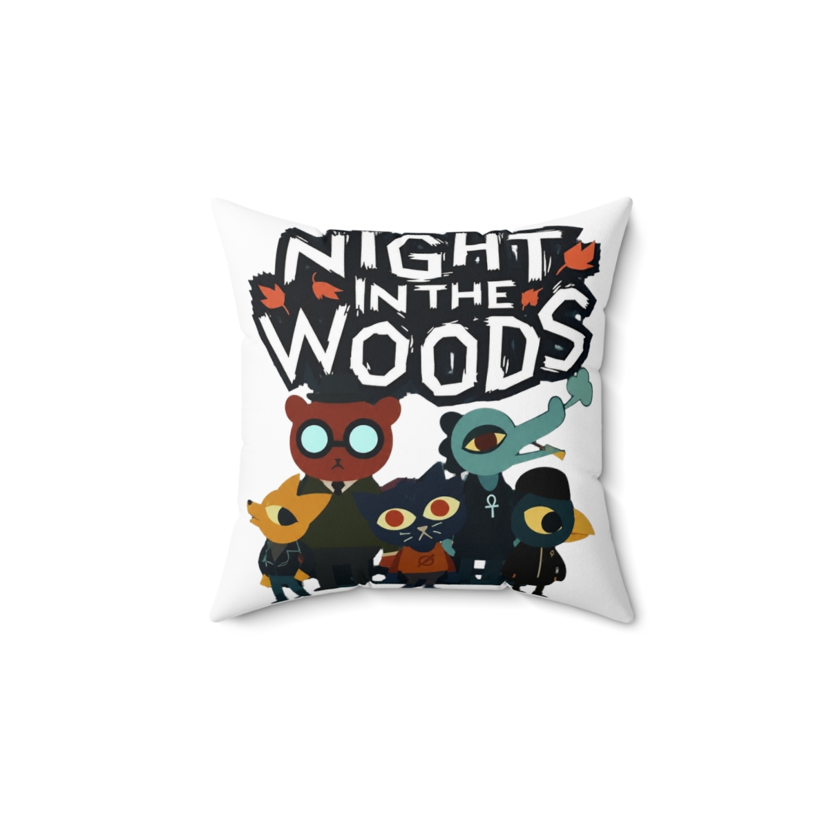 Best Selling Night In The Woods Main Characters Throw Pillow
