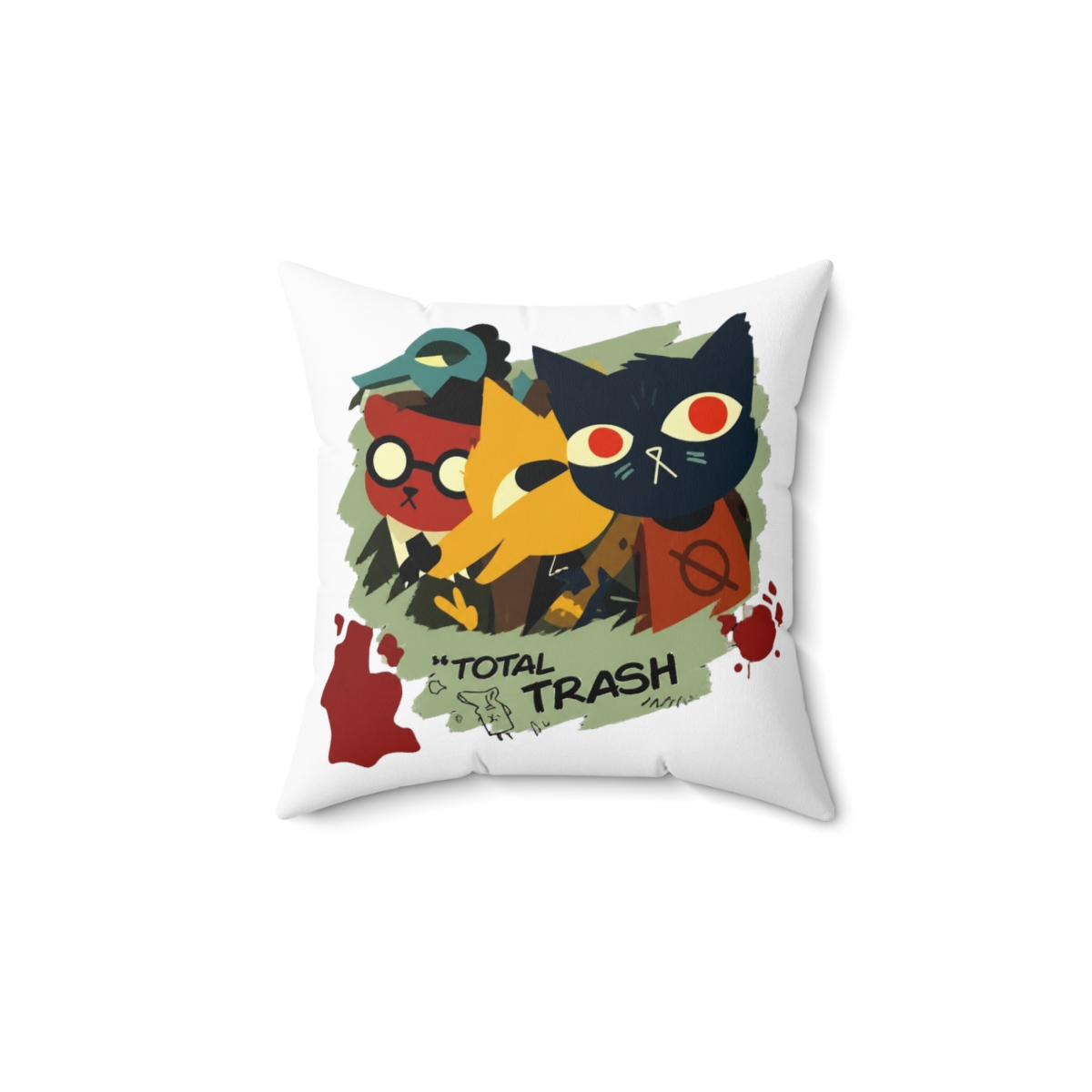Night In The Woods Except For Bea Throw Pillow