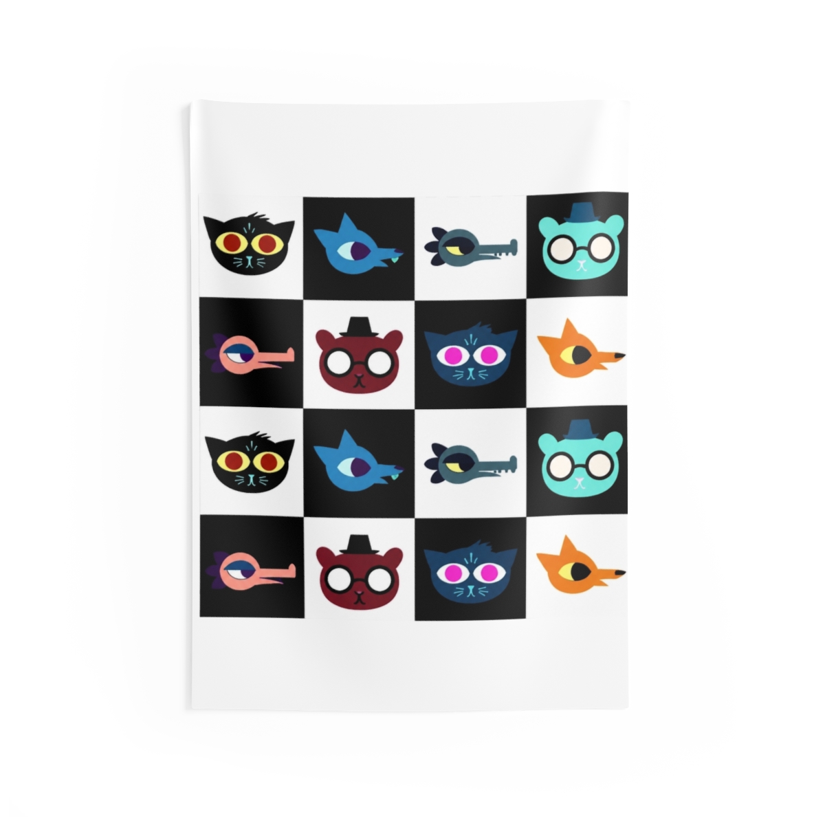 Night In The Woods Pattern Mae Bea Gregg Angus Tapestry