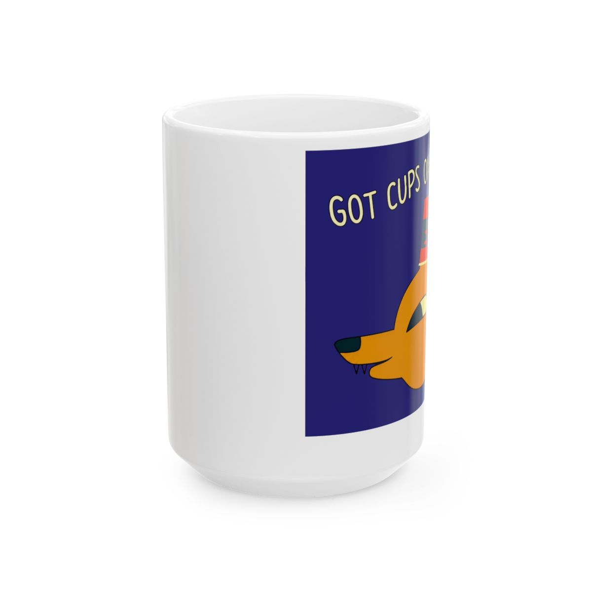 Got cups on my ears Night in the woods Mug - alternate angle 2, merchandise