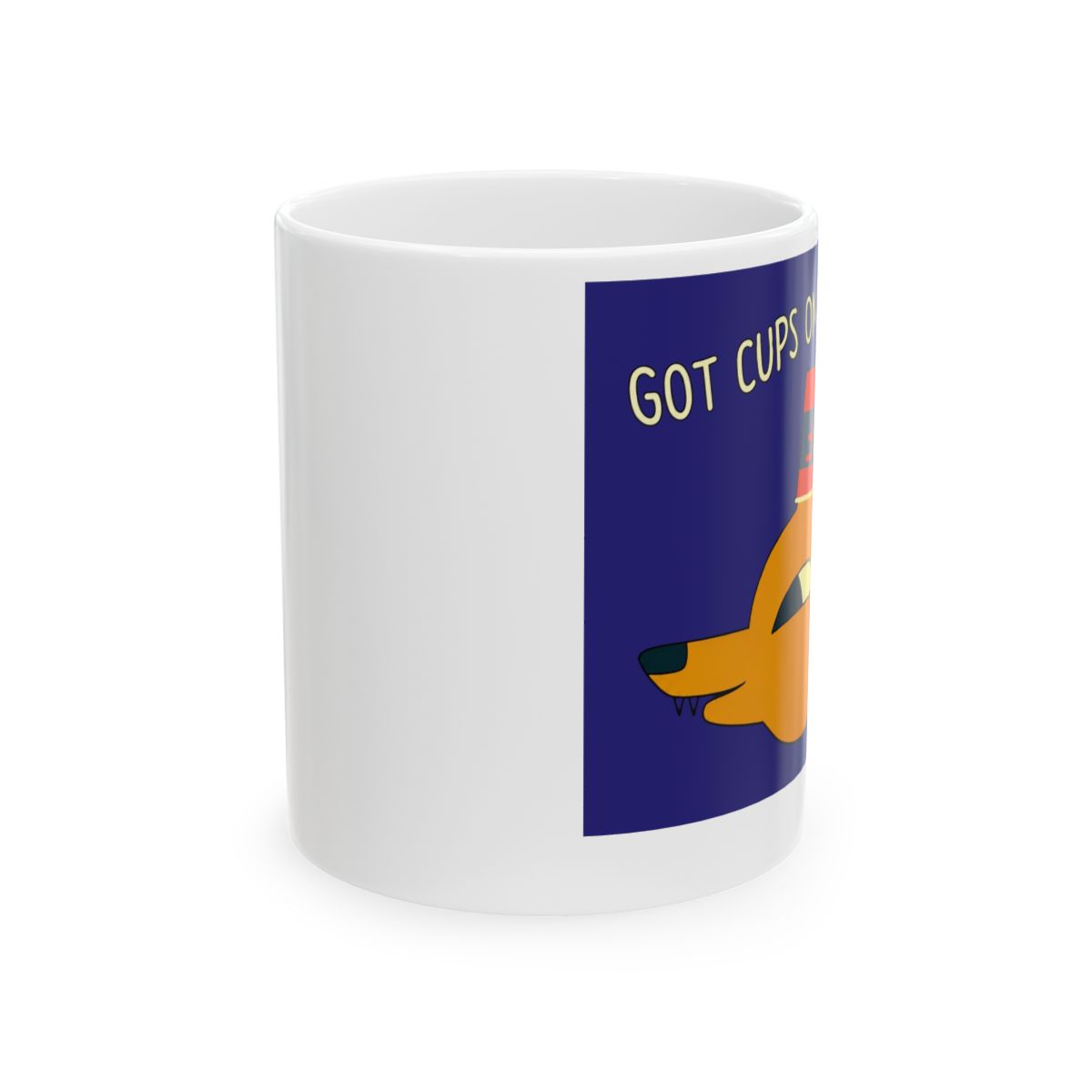 Got cups on my ears Night in the woods Mug