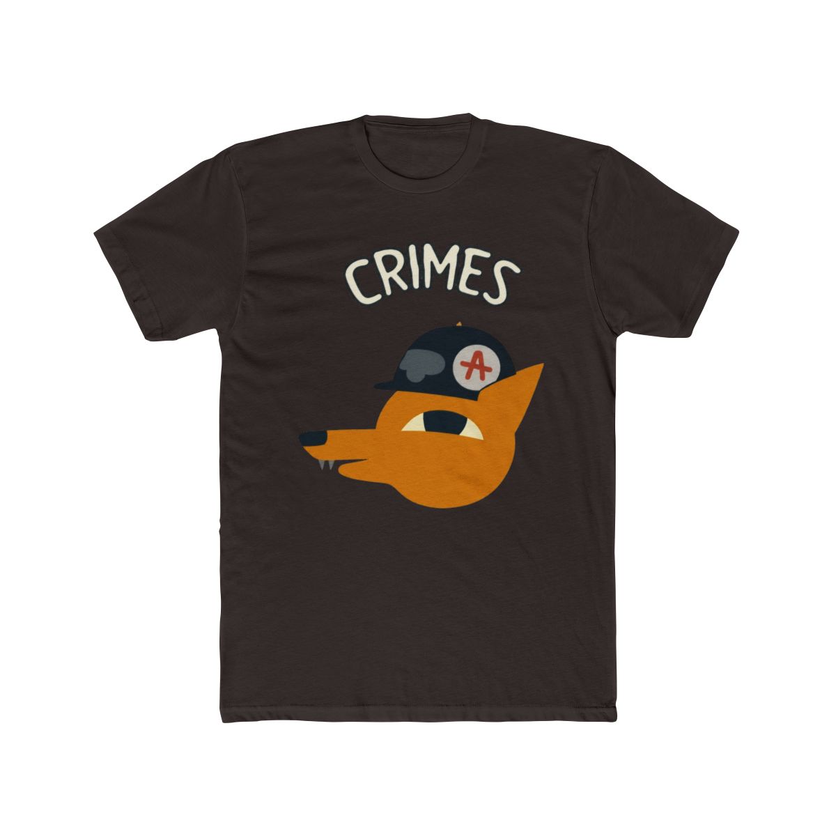 Night in the woods Gregg Crimes Baseball T Shirt - alternate angle 2, merchandise