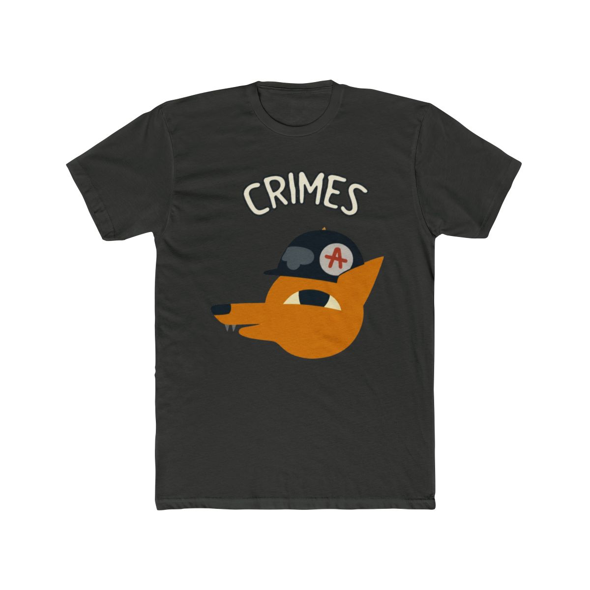 Night in the woods Gregg Crimes Baseball T Shirt - alternate angle 5, merchandise