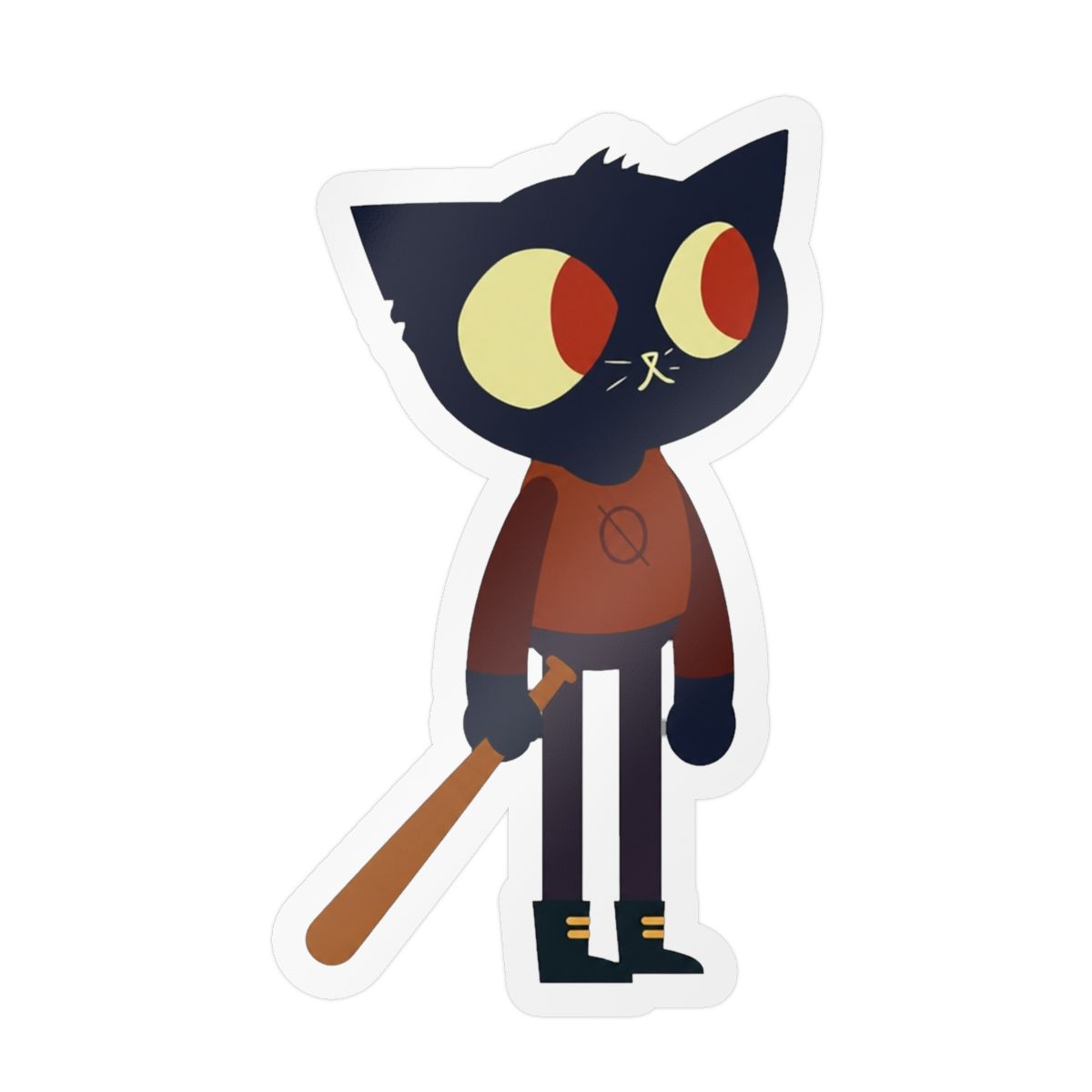 Night In The Woods Waterproof Vinyl Window Bumper Sticker Decal 5" - alternate angle 5, merchandise